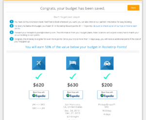 Courtesy of Rocketrip.